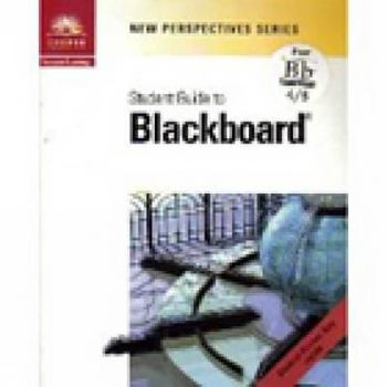 Paperback Blackboard Student User Guide, Generic (No Pin) Book