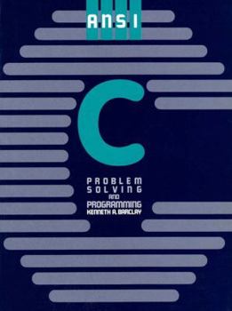 Paperback ANSI C: Problem-Solving and Programming. Book