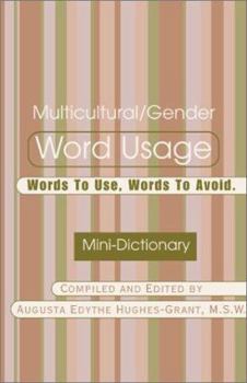 Paperback Multicultural/Gender Word Usage Book