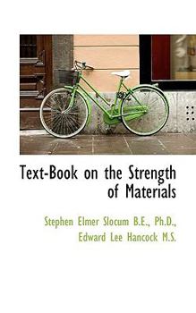 Paperback Text-Book on the Strength of Materials Book