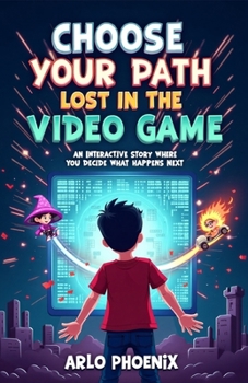 Paperback Choose Your Own Path: Lost in the Video Game: An interactive story where you decide what happens next Book