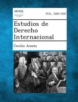 Paperback Estudios de Derecho Internacional [Spanish] Book