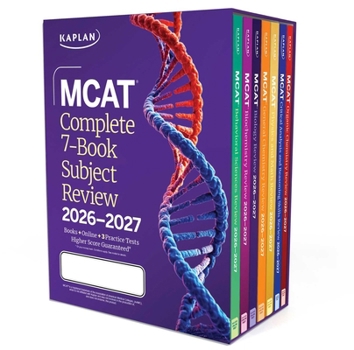 Paperback MCAT Complete 7-Book Subject Review 2026-2027, Set Includes Books, Online Prep, 3 Practice Tests Book