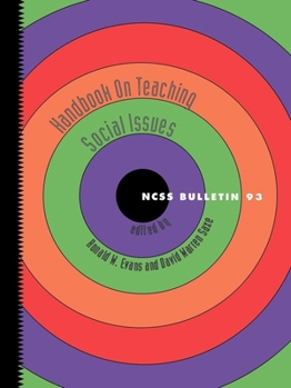 Paperback Handbook on Teaching Social Issues: Ncss Bulletin No. 93 Book