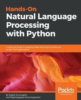 Paperback Hands-on Natural Language Processing with Python Book