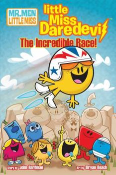 Paperback Little Miss Daredevil: The Incredible Race! Book