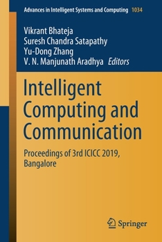 Paperback Intelligent Computing and Communication: Proceedings of 3rd ICICC 2019, Bangalore Book