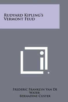 Paperback Rudyard Kipling's Vermont Feud Book