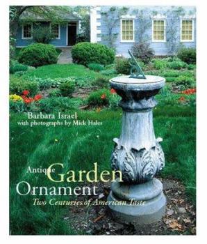 Hardcover Antique Garden Ornament Book