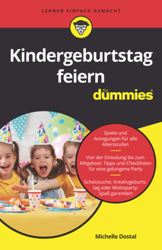 Paperback Kindergeburtstag feiern für Dummies [German] Book