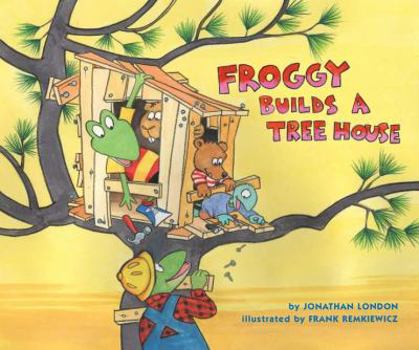 Hardcover Froggy Builds a Tree House Book