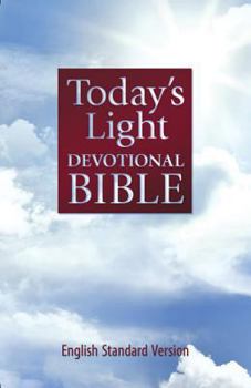 Hardcover Today's Light Devotional Bible-ESV Book