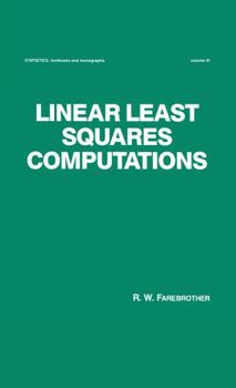 Hardcover Linear Least Squares Computations Book