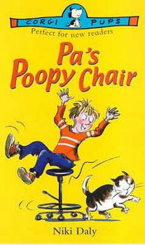Paperback Pa's Poopy Chair (Corgi Pups) Book