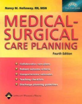 Paperback Medical-Surgical Care Planning Book