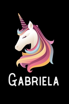Gabriela: Personalized Custom Name Unicorn Themed Monthly 2020 Planner (Calendar, To Do List, Monthly Budget, Grocery List, Yearly Financial Goals) Gift for Girls and Women