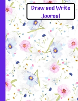 Draw and Write Journal: Grades K-2: Primary Composition Half Page Lined Paper with Drawing Space (8.5" x 11" Notebook), Learn To Write and Draw Journal (Journals for Kids)