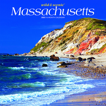 Calendar Massachusetts Wild & Scenic 2023 Square Book