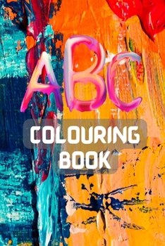 Paperback ABC colouring book for kids Book