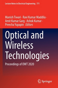 Paperback Optical and Wireless Technologies: Proceedings of Owt 2020 Book