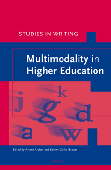 Hardcover Multimodality in Higher Education Book