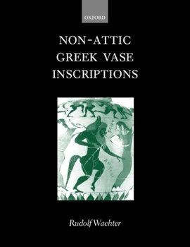 Hardcover Non-Attic Greek Vase Inscriptions Book
