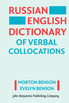 Paperback Russian-English Dictionary of Verbal Collocations Book