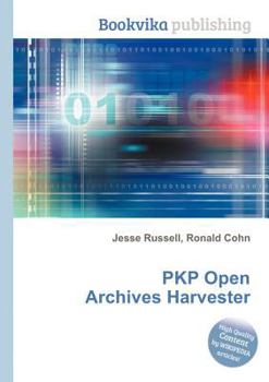 Paperback Pkp Open Archives Harvester Book