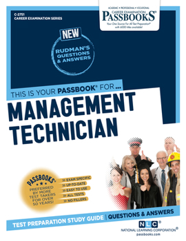 Paperback Management Technician (C-2751): Passbooks Study Guide Volume 2751 Book