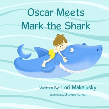 Paperback Oscar Meets Mark the Shark Book