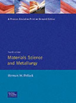 Paperback Materials Science and Metallurgy Book