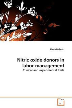 Paperback Nitric oxide donors in labor management Book