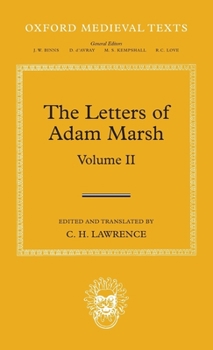 The Letters of Adam Marsh: Volume II