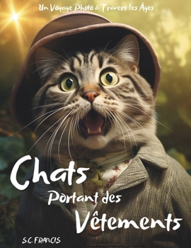 Paperback Chats Portant des Vêtement: Un Voyage Photo à Travers les ges [French] Book