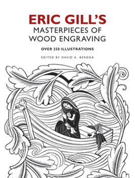 Paperback Eric Gill's Masterpieces of Wood Engraving Book