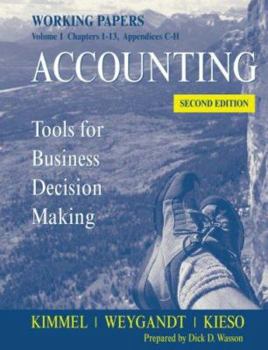 Paperback Principles of Accounting: Tools for Business Decision Making Book