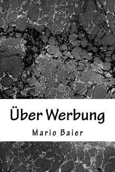 Paperback Über Werbung [German] Book