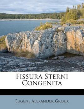 Paperback Fissura Sterni Congenita Book