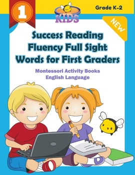 Success Reading Fluency Full Sight Words for First Graders Montessori Activity Books English Language: I can read readiness sight word readers picture ... pack distance learning kindergarten -Gr. kids