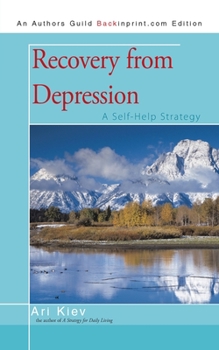 Paperback Recovery from Depression: A Self-Help Strategy Book