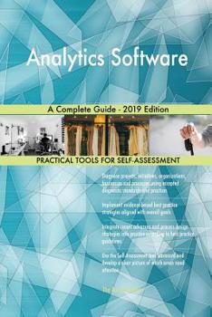 Paperback Analytics Software A Complete Guide - 2019 Edition Book