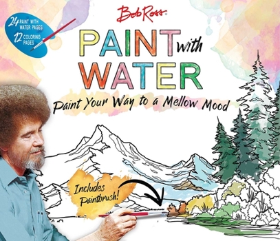 Paperback Bob Ross Paint with Water Book