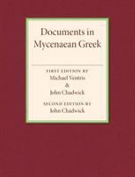 Paperback Documents in Mycenaean Greek Book