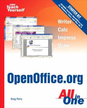Sams Teach Yourself OpenOffice.org All In One - Book  of the Sams Teach Yourself Series