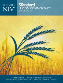 Paperback Standard Lesson Commentary: NIV [Large Print] Book