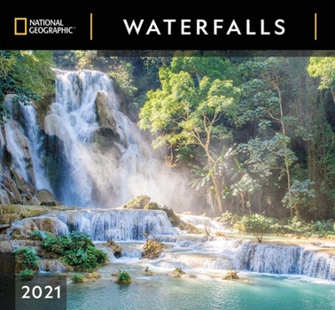 Calendar Cal 2021- National Geographic Waterfalls Wall Book