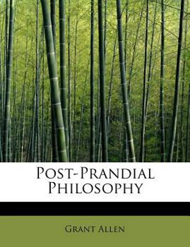 Paperback Post-Prandial Philosophy Book