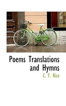 Paperback Poems Translations and Hymns Book