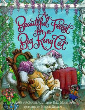 A Beautiful Feast for a Big King Cat