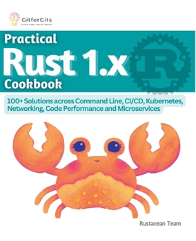 Paperback Practical Rust 1.x Cookbook Book